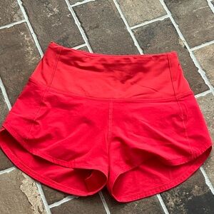 Lululemon Speed Up High-Rise Short 2.5" Like New